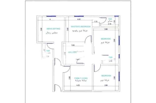 4 bedroom apartment in Al Nuzhah 1