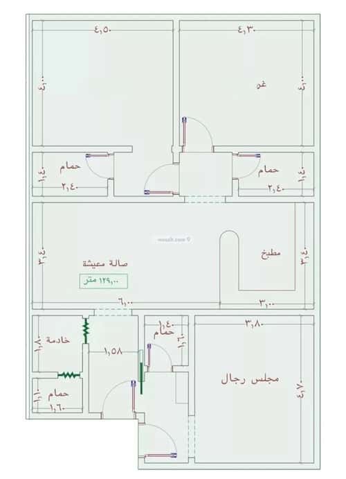 3 bedroom apartment in Al Jamiah 2