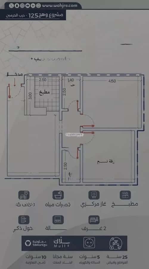 2 bedroom apartment in Al Fayha 3