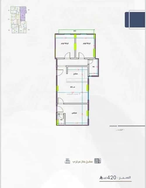 2 bedroom apartment in Al Fayha 4