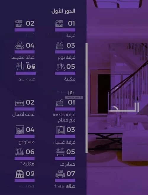 فيلا 7 غرف في الزهراء 3