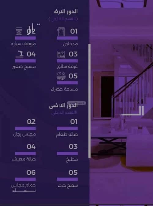 فيلا 7 غرف في الزهراء 5