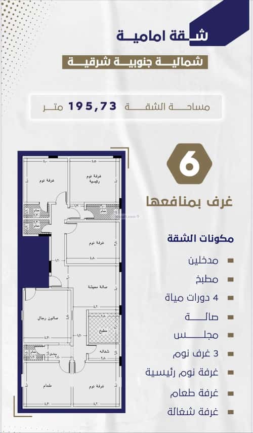 6 bedroom apartment in Al Naeem 15