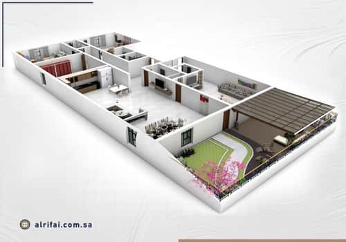 4 bedroom apartment in Al Naeem 2
