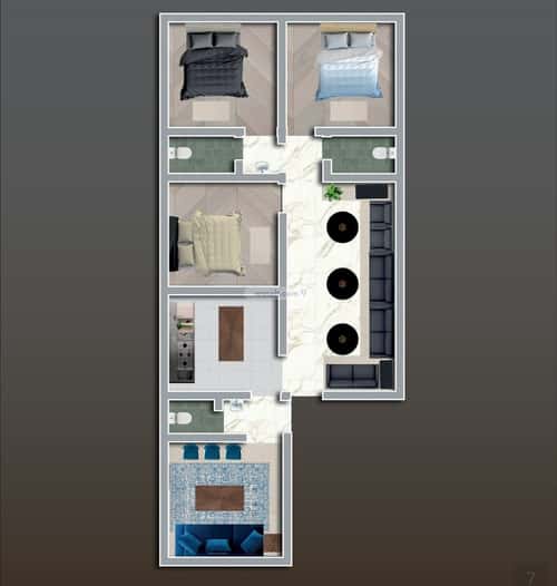 4 bedroom apartment in Al Nuzhah 1