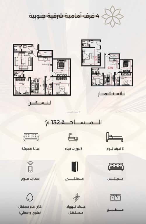 4 bedroom apartment in Al Safaa 7