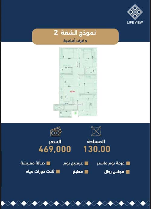 3 bedroom apartment in Mukhtat Al Musa, Jeddah 9