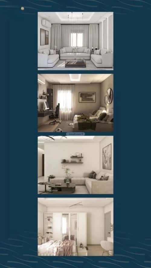 شقة 3 غرف في النسيم 4