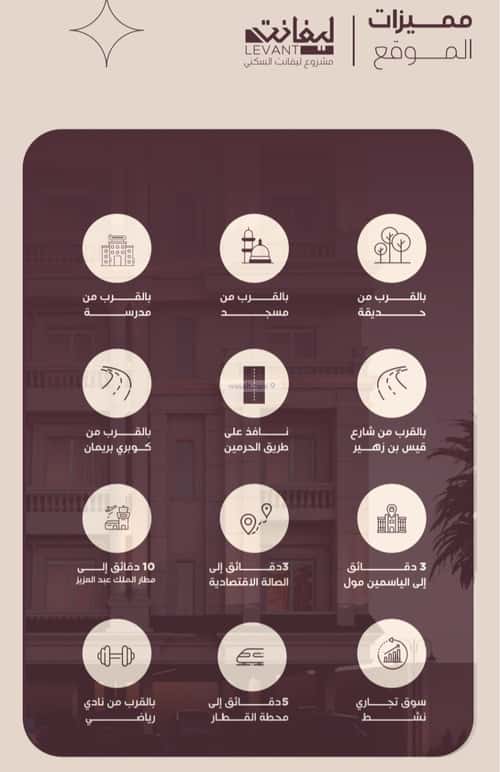 شقة 2 غرف في المنار 4