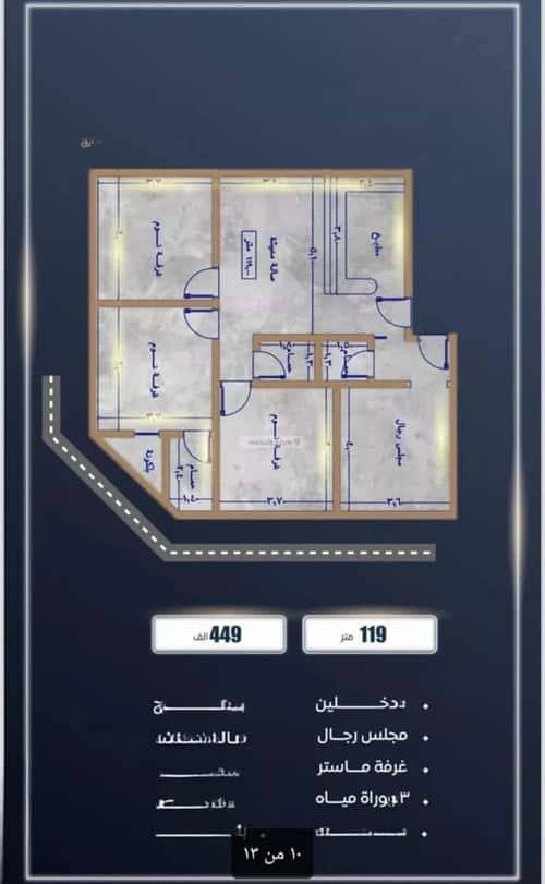 2 bedroom apartment in As Sawari 5