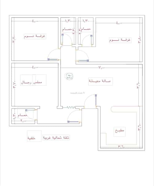 3 bedroom apartment in Al Safaa 4
