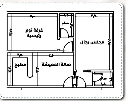 2 bedroom apartment in Al Thaghr 2