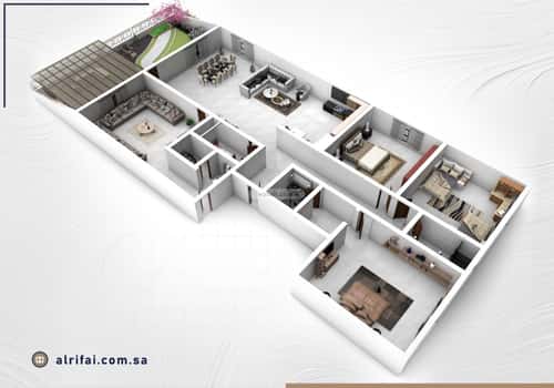 4 bedroom apartment in Al Naeem 3