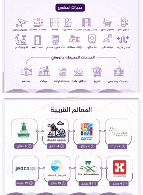 شقة 3 غرف في الفيحاء 2
