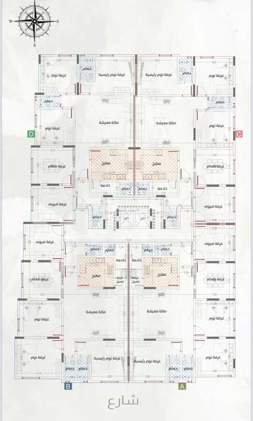 5 bedroom apartment in Al Wahah 4