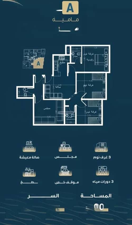 4 bedroom apartment in Al Naseem 2