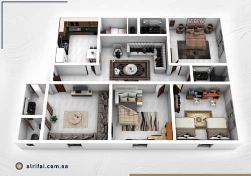 4 bedroom apartment in Al Naeem 5