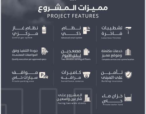 شقة 5 غرف في الربوة 15