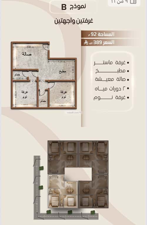 4 bedroom apartment in Al Faisaliyyah 7