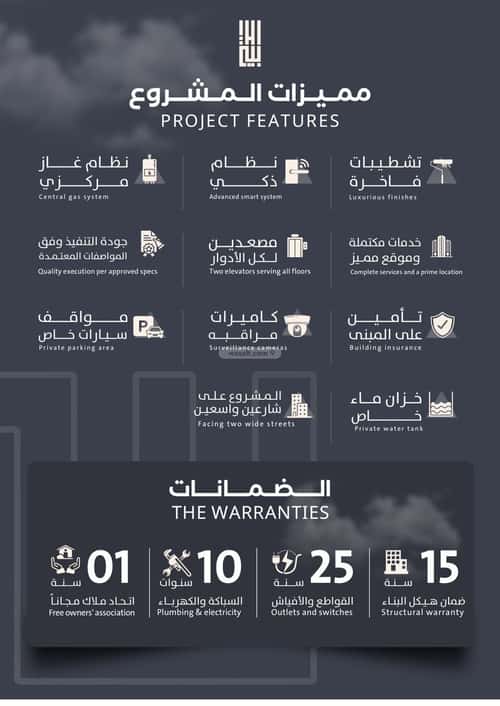 شقة 5 غرف في الصفاء 3