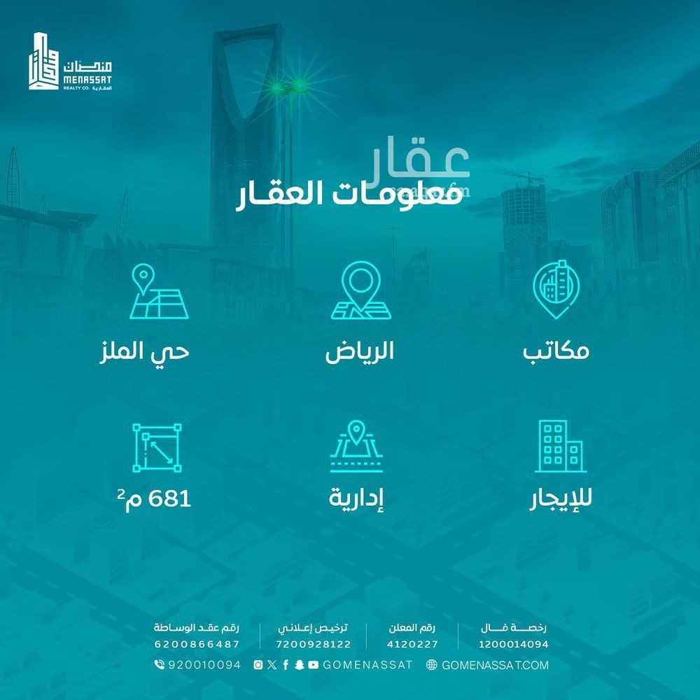 6 bedroom office in Al Zahra, Riyadh 3