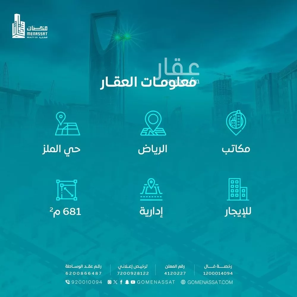 1777 sqm office in Al Zahra 3