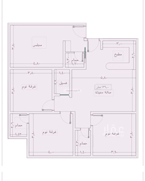 4 bedroom apartment in Al Wahah 2