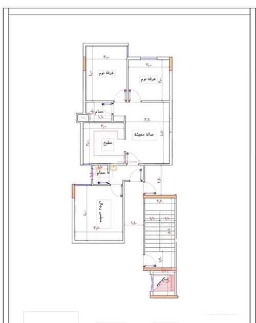 3 bedroom apartment in Batha Quraysh 5
