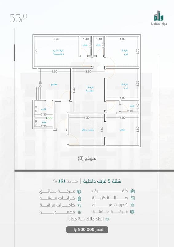 5 bedroom apartment in Mukhtat Al Musa, Jeddah 26
