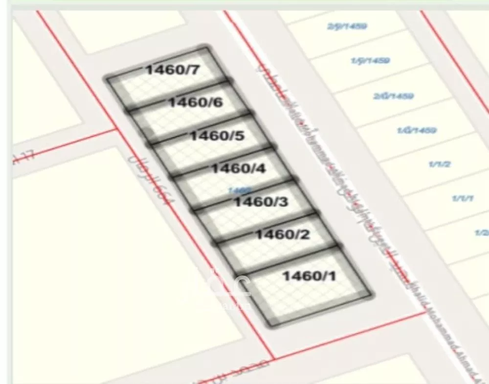 أرض 300 م² في الرمال 3