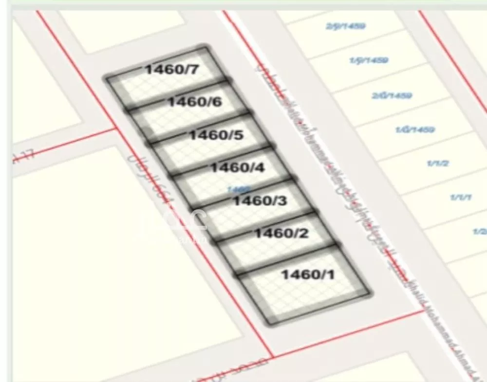 أرض 300 م² في الرمال 3
