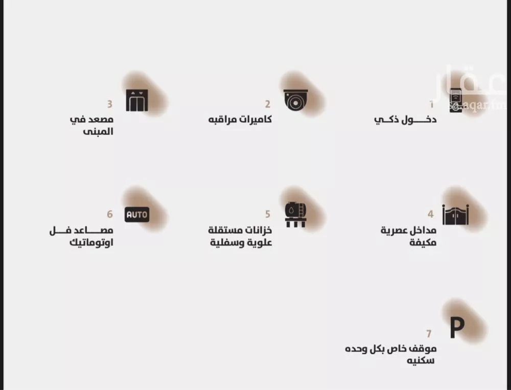 شقة 3 غرف في العزيزية 6