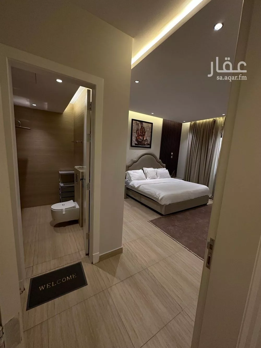 شقة 2 غرف في الملقا 14