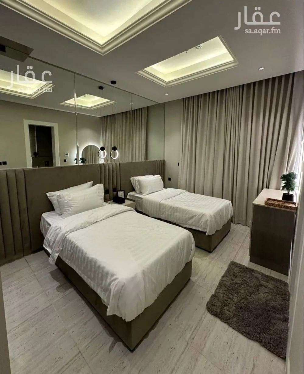 شقة 2 غرف في الملقا 4