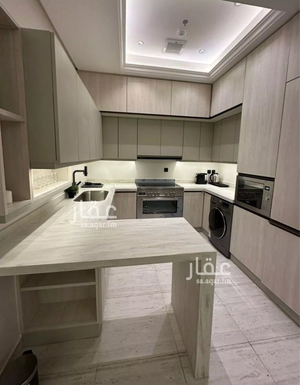 شقة 2 غرف في الملقا 5