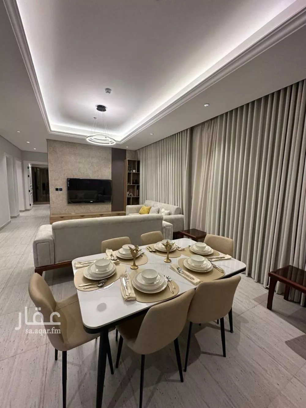 شقة 3 غرف في الملقا 4