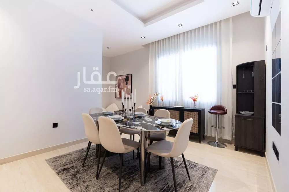 شقة 2 غرف في الملقا 4