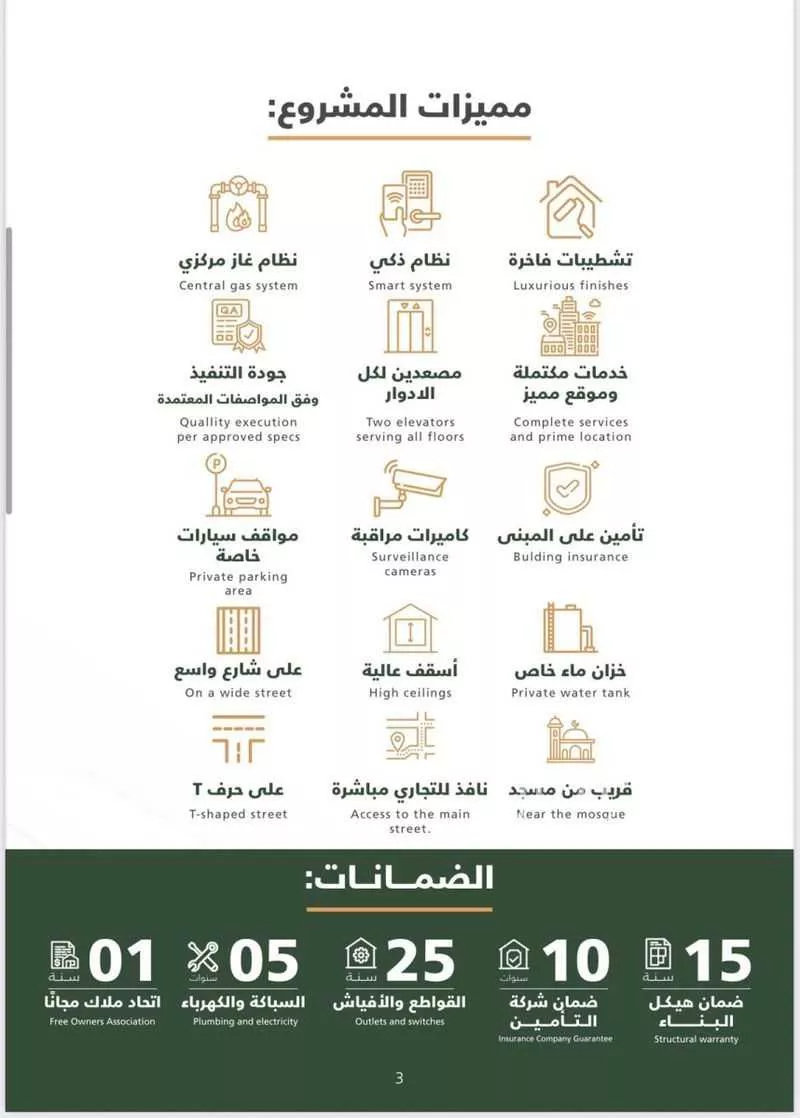 شقة 4 غرف في الصفا 4