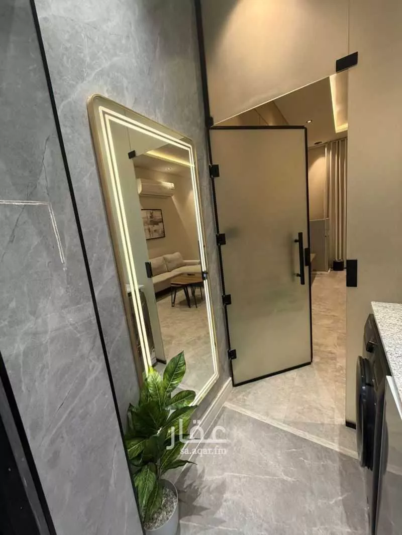 شقة 1 غرف في النرجس 2