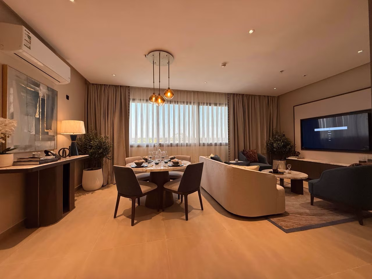 شقة 3 غرف في النرجس 16