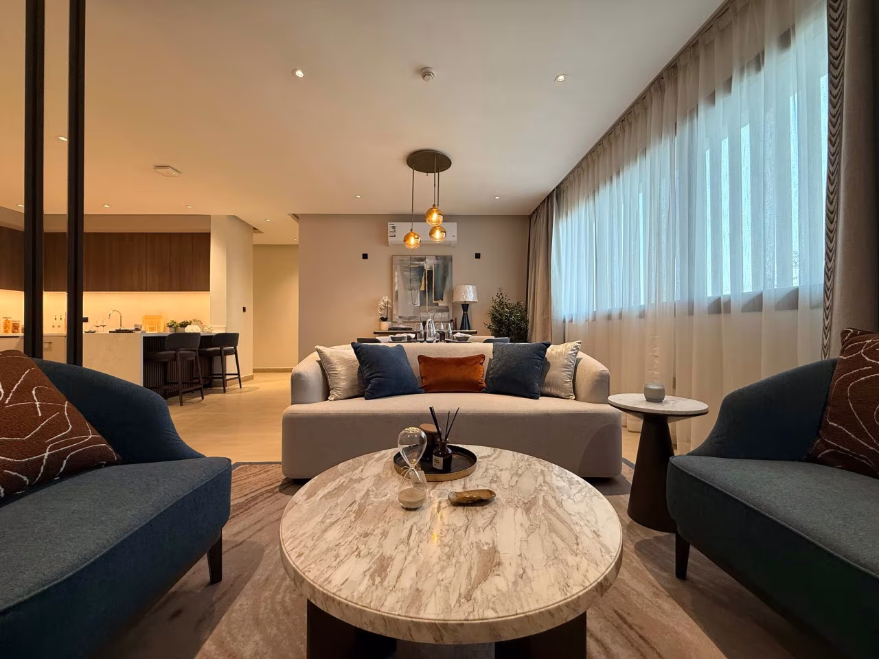 شقة 3 غرف في النرجس 15