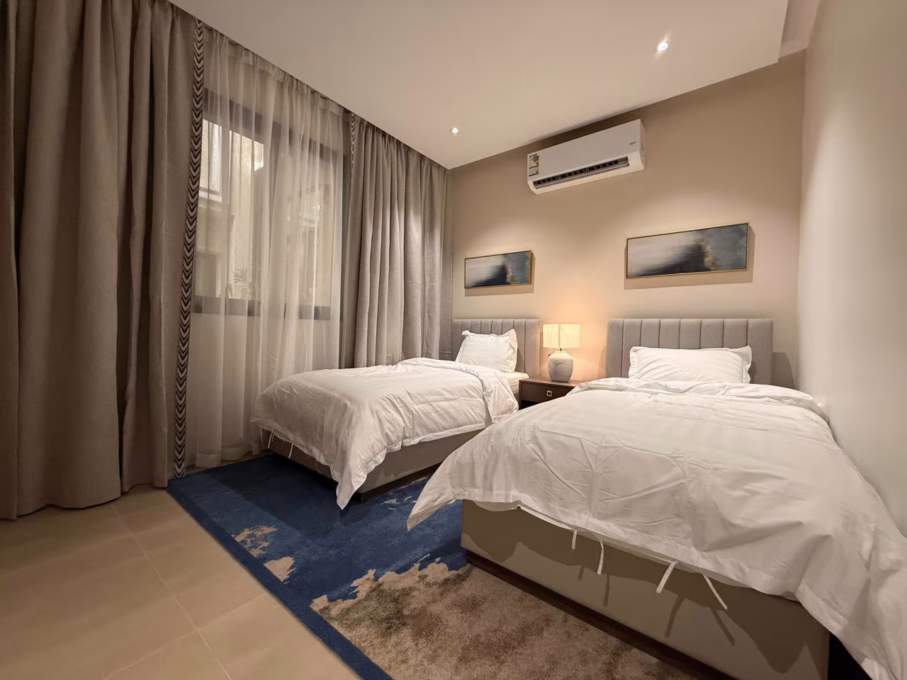 شقة 3 غرف في النرجس 22