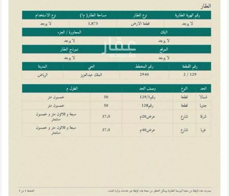 أرض 1875 م² في السليمانية 5