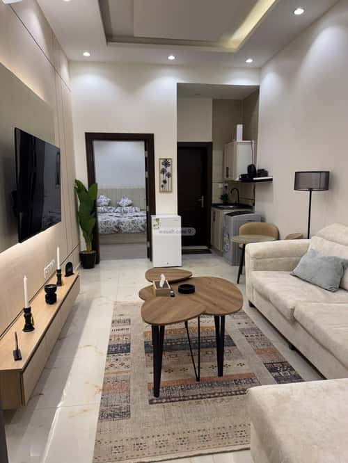 شقة 2 غرف في العقيق 4