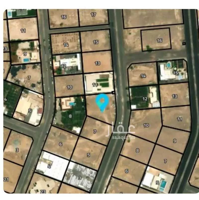 أرض 3470 م² في الغابة 2