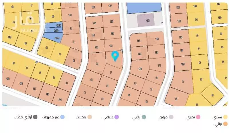 أرض 3470 م² في الغابة 3