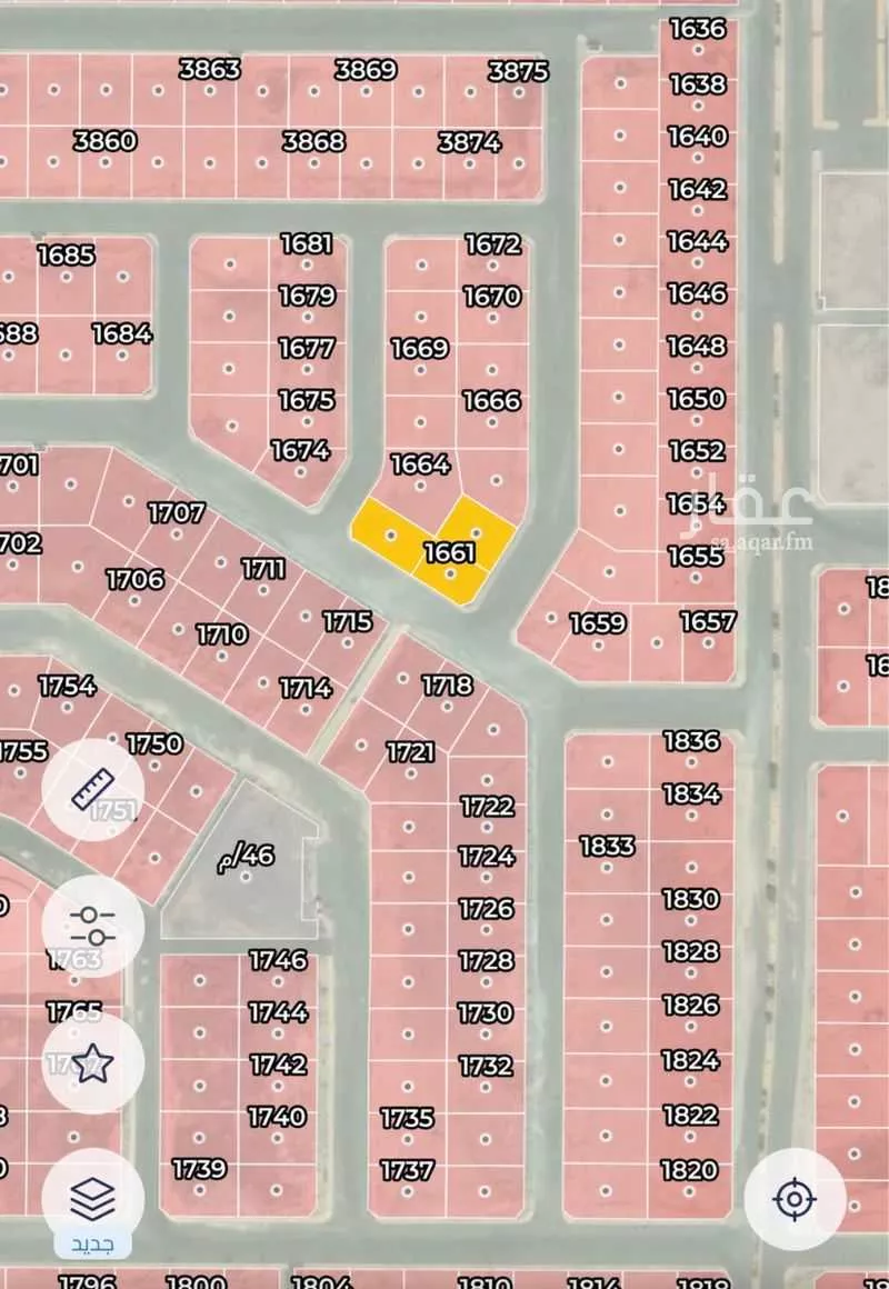 أرض 213 م² في العكيشية 4