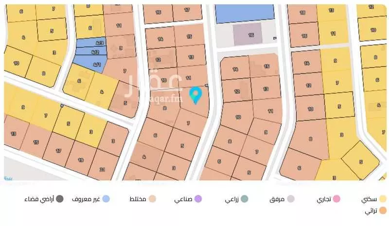 3470 sqm land in Al Ghabah 3