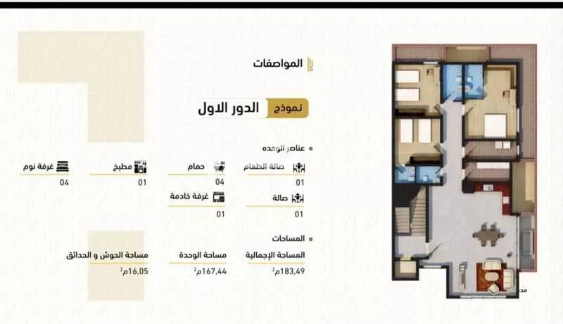 دور 3 غرف في الصفا 11