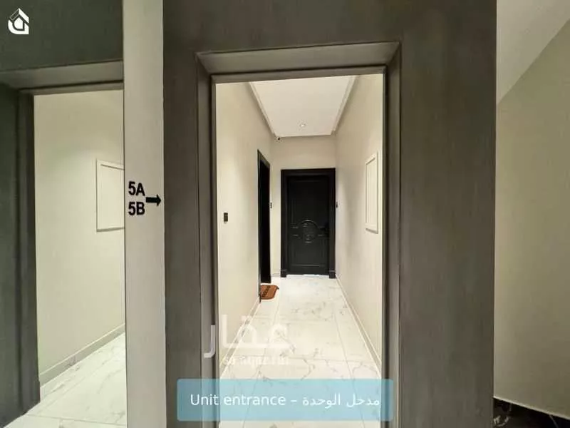 شقة 1 غرف في العقيق 5